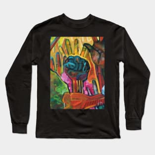 Raised fist Long Sleeve T-Shirt